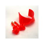 Boucles boutons de roses oranges 7 (2)