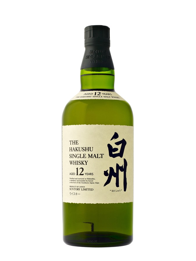 SUNTORY 12 ANS HAKUSHU whisky japonais