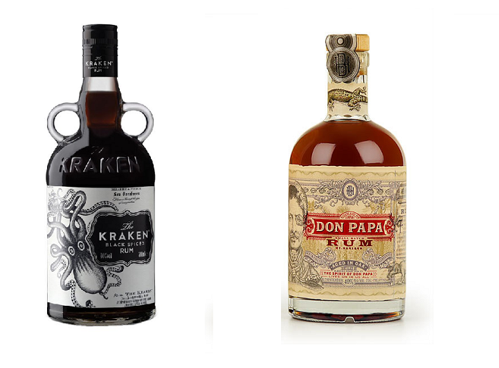 Rhums Don Papa & Kraken - Heritage Whisky