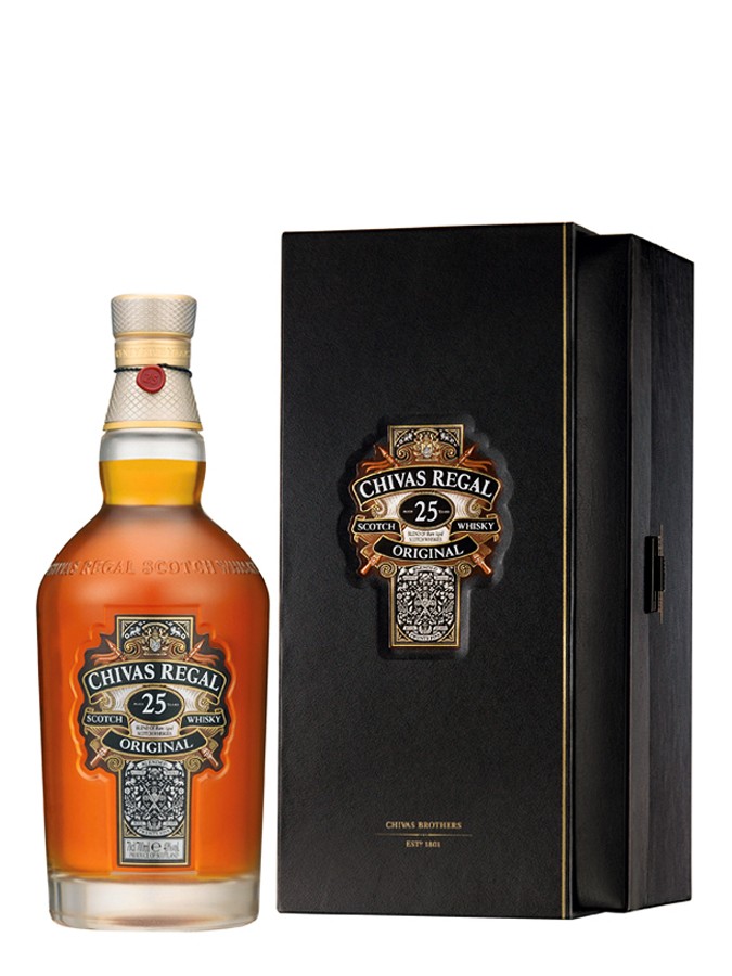 Whisky Chivas 25 ans d'âge