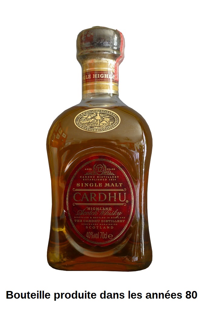 Whisky Cardhu - 12 ans Scotch Whisky au meilleur prix