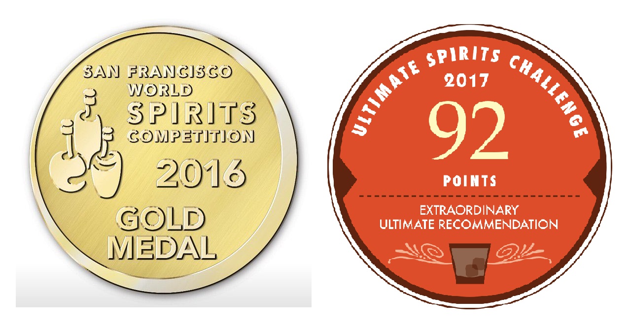 GRANDER Panama Rum 8 ans medaille