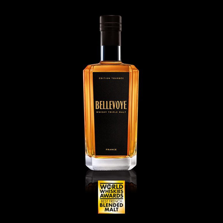 BELLEVOYE Noir Peated Edition 43 % | Whisky Français Tourbé-1