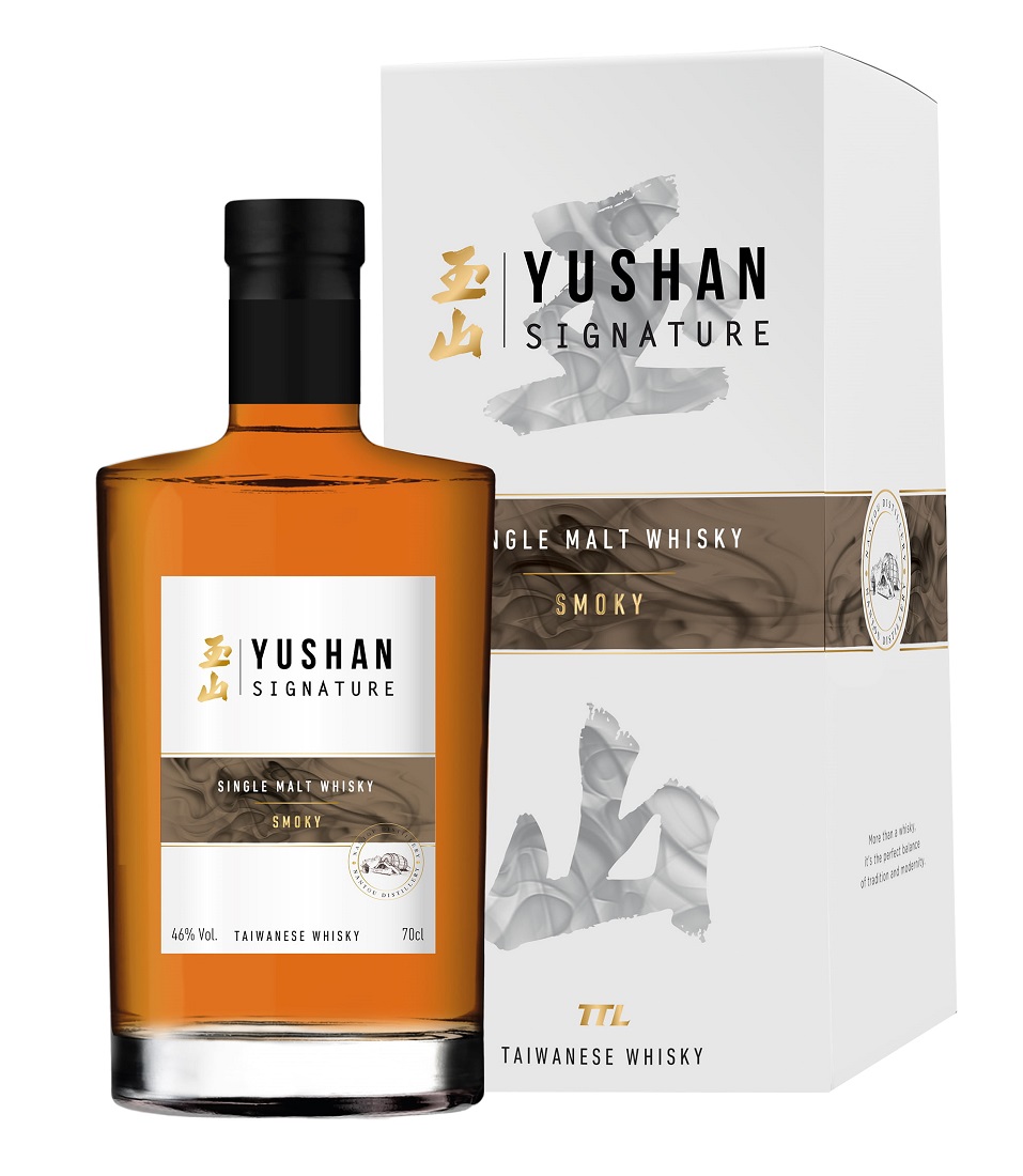 YUSHAN Signature Smoky 46 % | Whisky Tourbé, Taïwan