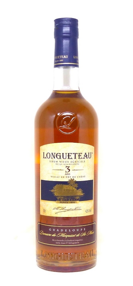 LONGUETEAU 3 ans 42% | Rhum Vieux de la Guadeloupe