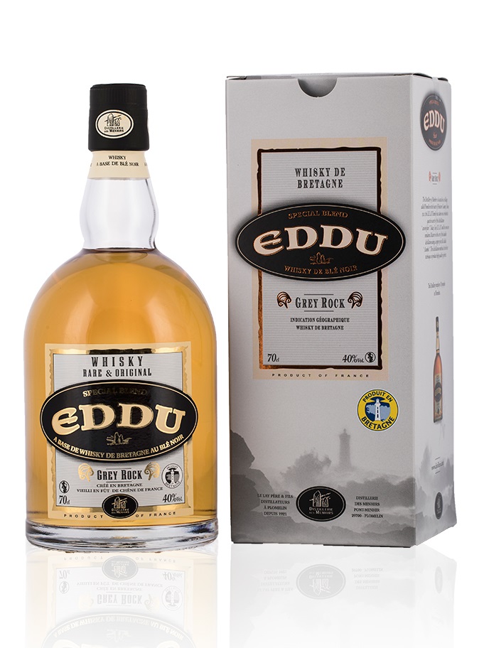 EDDU Grey Rock 40%  Whisky Breton