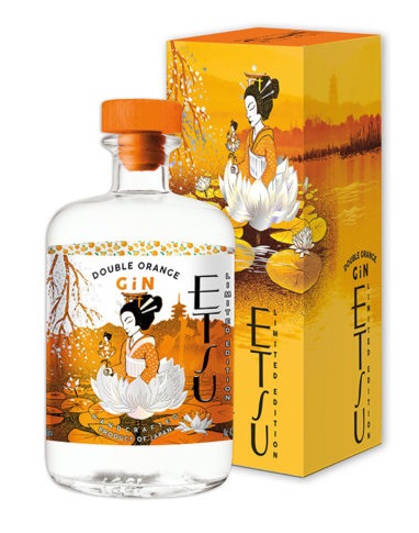 ETSU Double Orange 43 % | Gin Japonais Artisanal