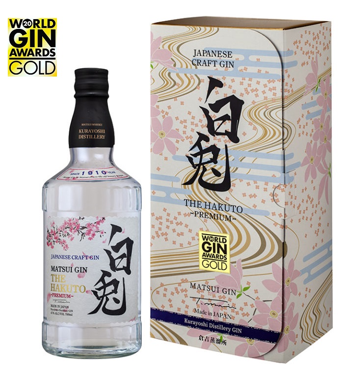 THE HAKUTO Premium 47 % | Gin Japonais