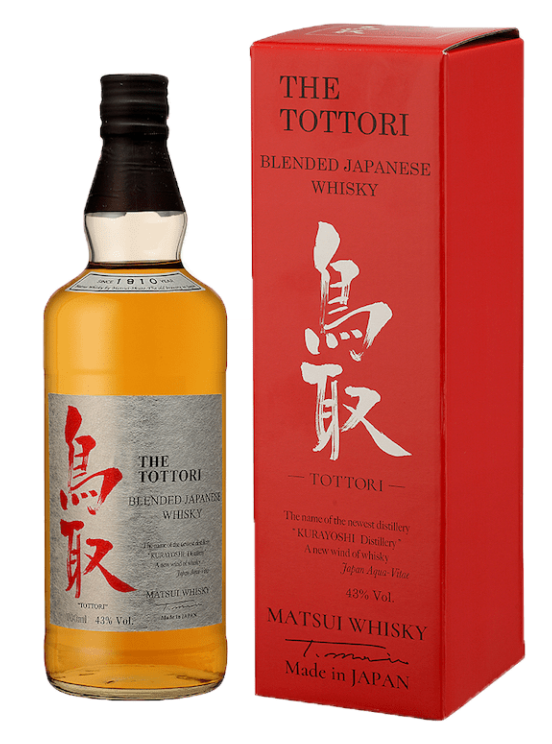 THE TOTTORI Blended 43 % | Whisky Japonais