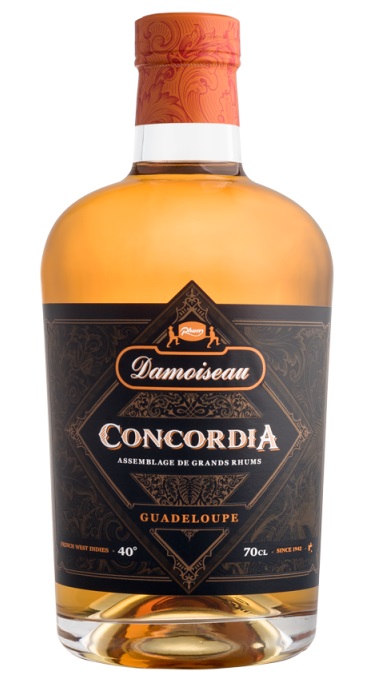 DAMOISEAU Concordia 40 % | Assemblage de Rhums de la Guadeloupe