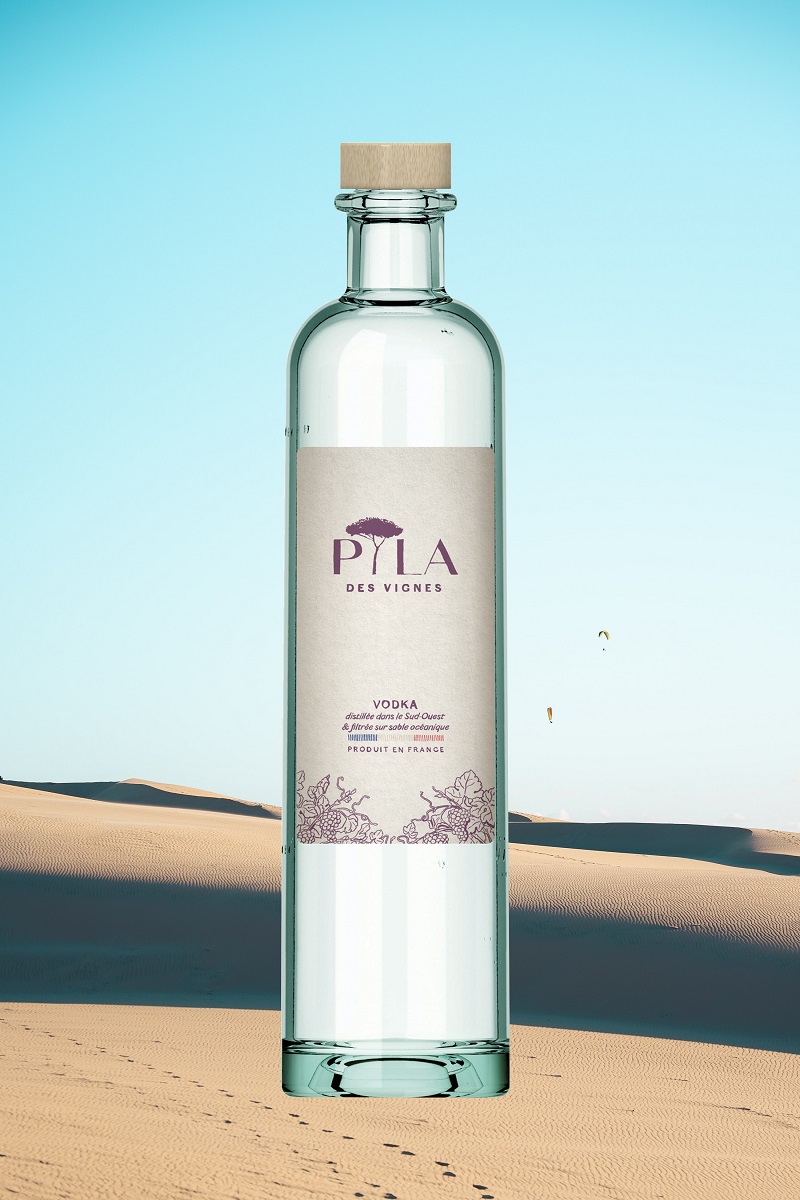 PYLA des Vignes 40 % | Vodka Française distillée dans le Sud-Ouest