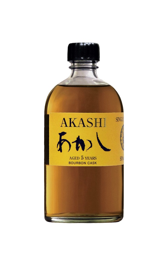 AKASHI 5 ans Bourbon Cask 50 % | Single Malt Whisky Japonais