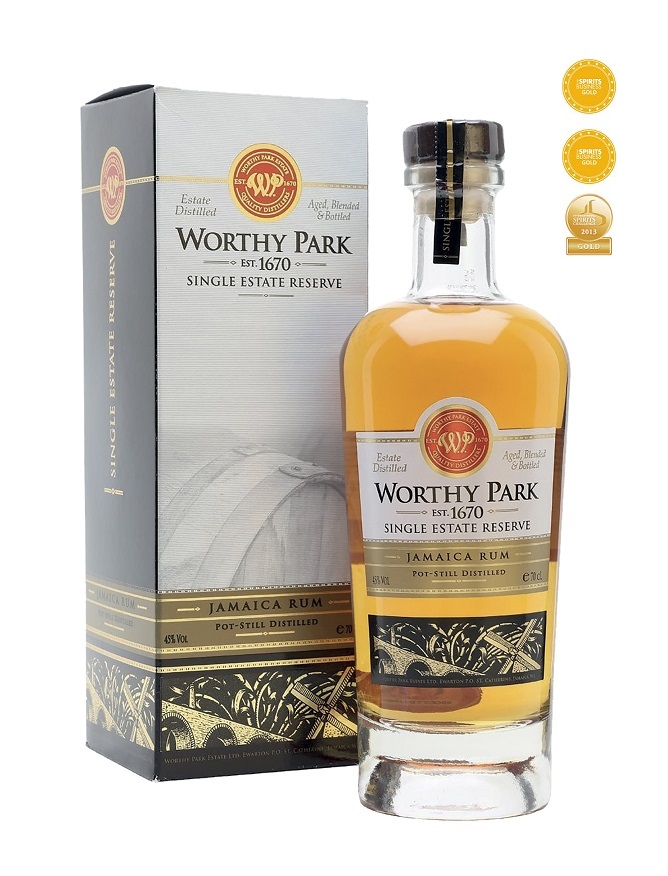 WORTHY PARK Single Estate Reserve 45 % | Meilleur Rhum au Monde 2020 | Jamaica Rum