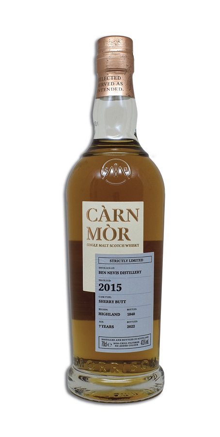 CARN MOR Ben Nevis 2015 47,5 % | Édition Limitée | Whisky Tourbé d’Écosse