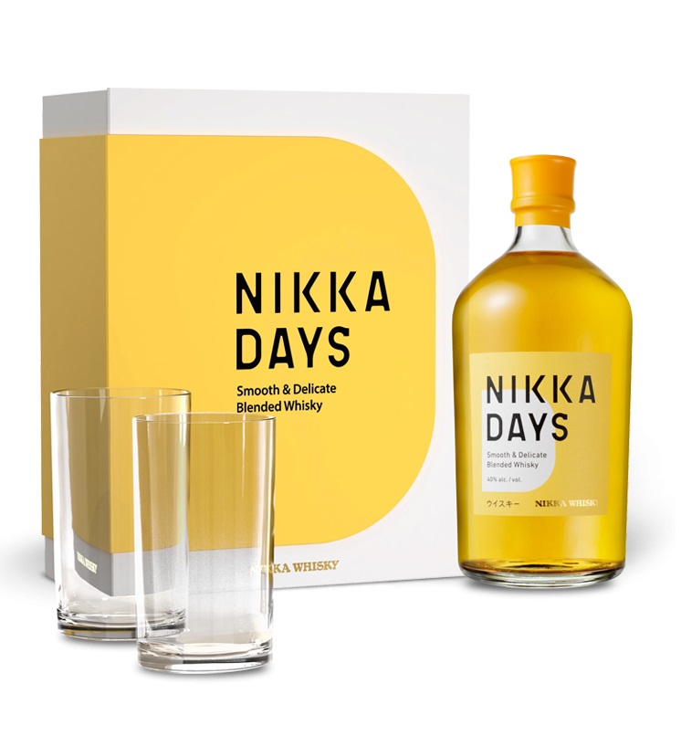 NIKKA Days 40 % | 2 verres de dégustation | Coffret Découverte