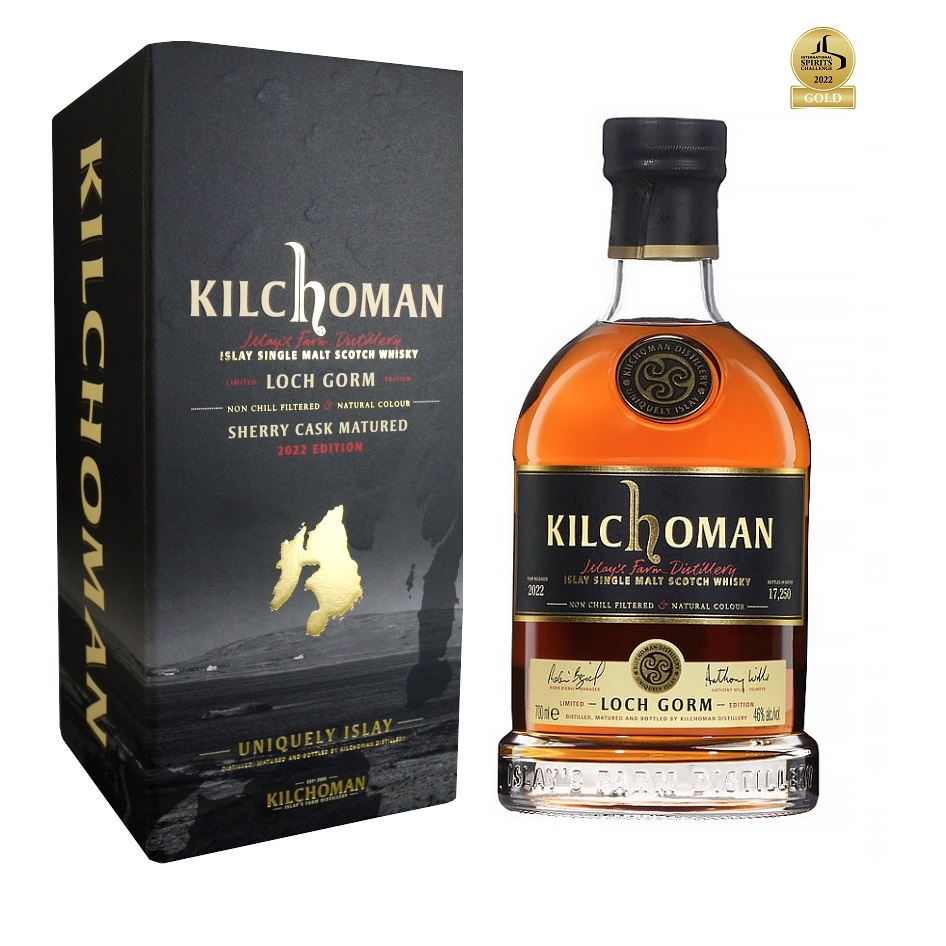 KILCHOMAN Loch Gorm 46 % | Edition 2022 | Whisky Tourbé d’Islay, Écosse
