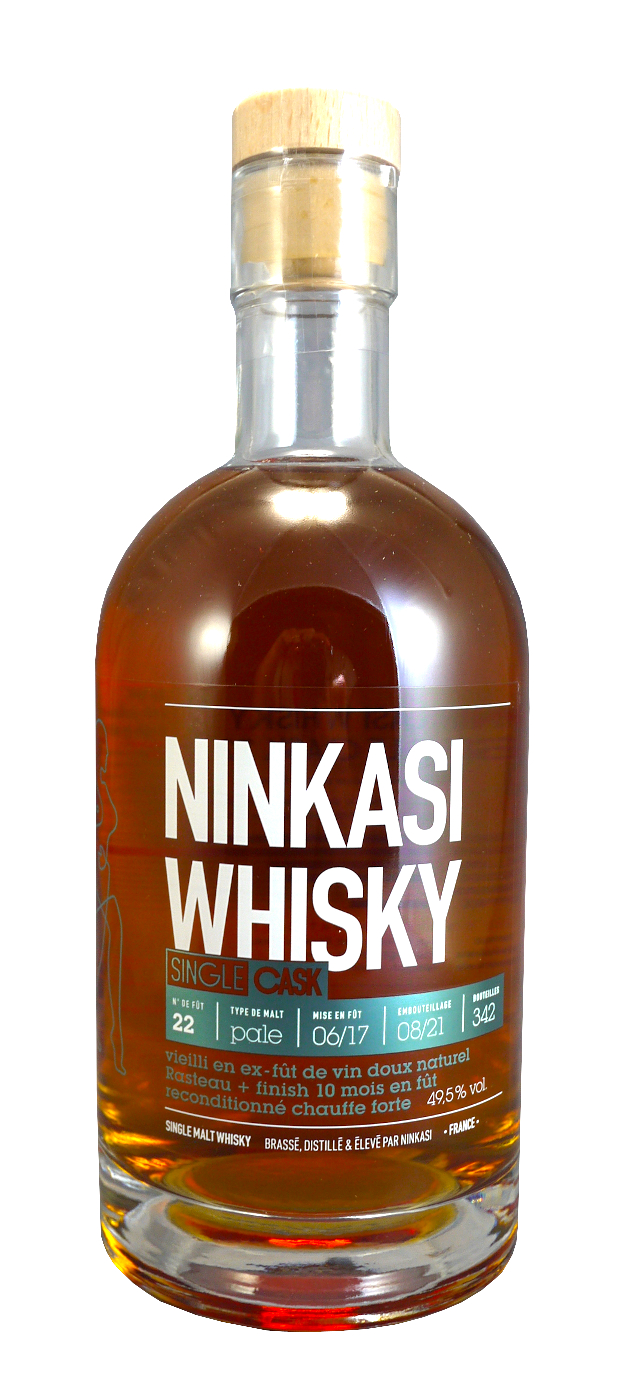 NINKASI ex-Rasteau Single Cask Conquête 49,5 % | Edition Limitée | Whisky Français
