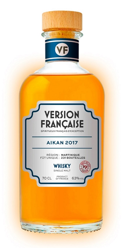 AIKAN 2017 63 % | Version Française | Whisky Français, Martinique
