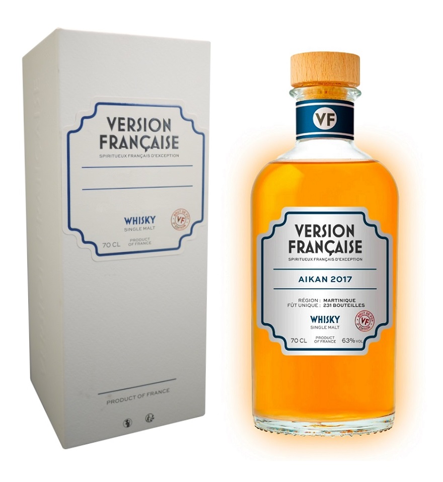 AIKAN 2017 63 % | Version Française | Whisky Français, Martinique