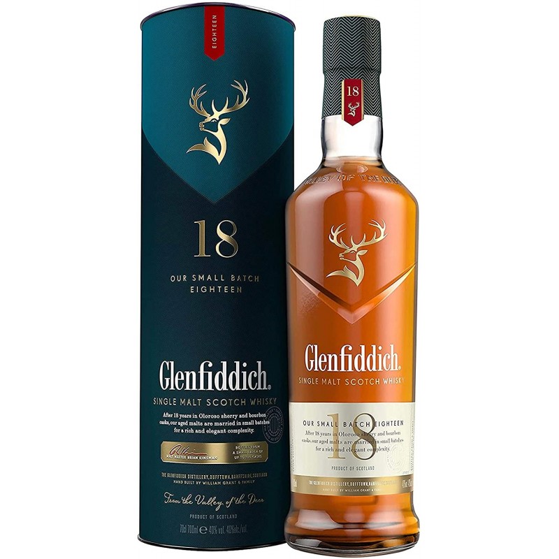 GLENFIDDICH 18 ans Ancient Of 40% | Single Malt Whisky, Speyside