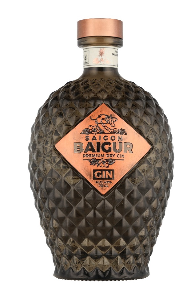 SAIGON BAIGUR Gin 43 % | Premium Dry Gin | Viet Nam