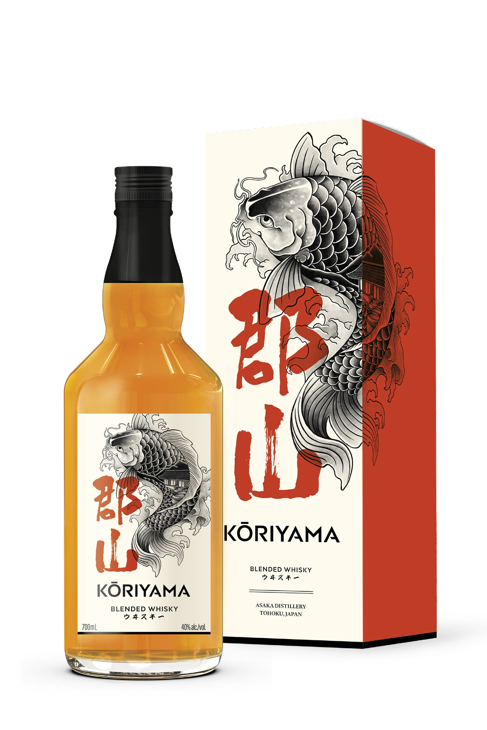 KORIYAMA Blended 40% | Distillerie Asaka | Whisky Japonais