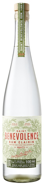 SAINT BENEVOLENCE 50%  CLAIRIN Rhum dHaïti