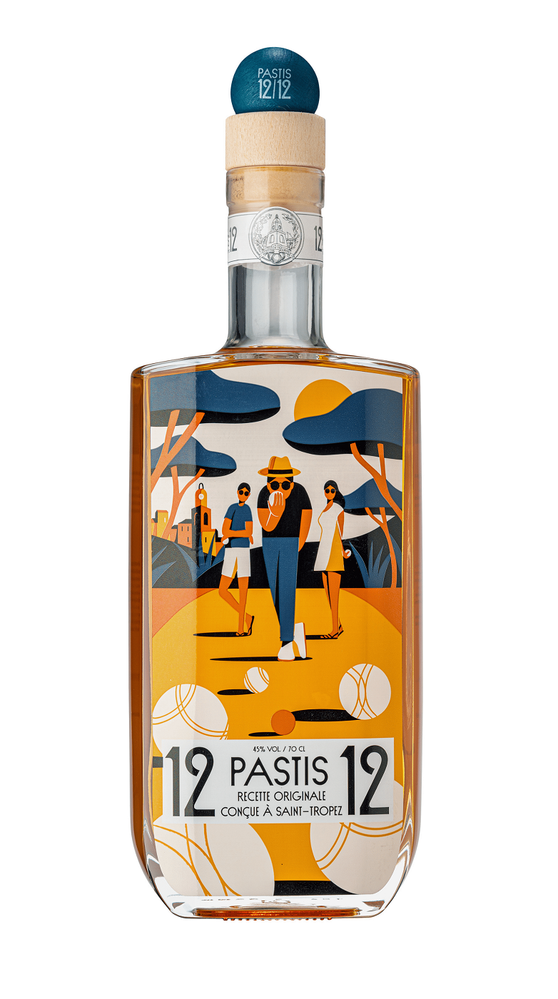 PASTIS 12/12 Édition Pétanque 45 % | Pastis Artisanal de Provence