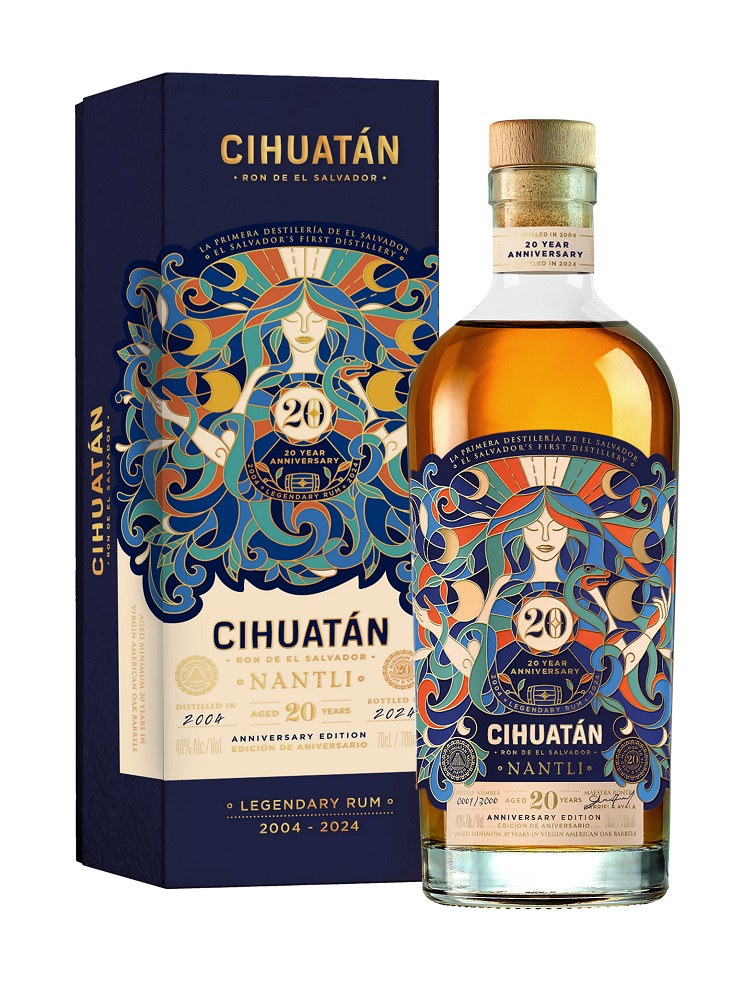 CIHUATÁN Nantli 20 ans  Edition Limitée  Rhum Vieux du Salvador