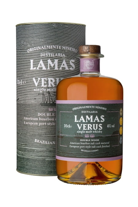 LAMAS Verus 43 %  Single Malt Whisky  Brésil