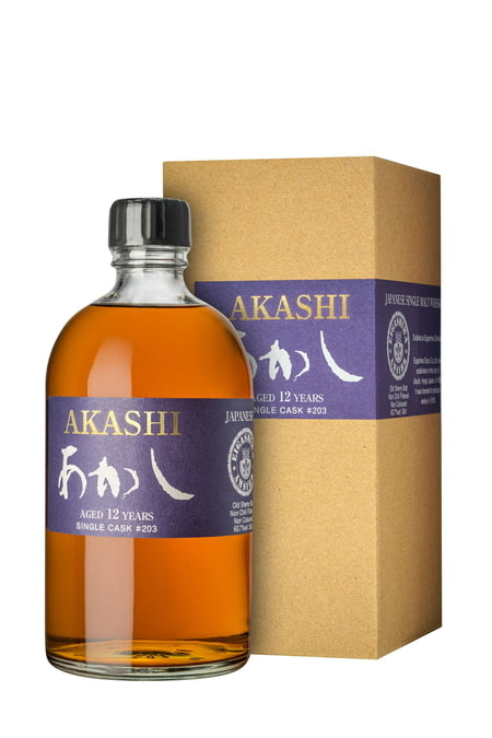 AKASHI Single Cask 12 ans Sherry Cask 60,7 %  Édition Limitée  Whisky Japonais