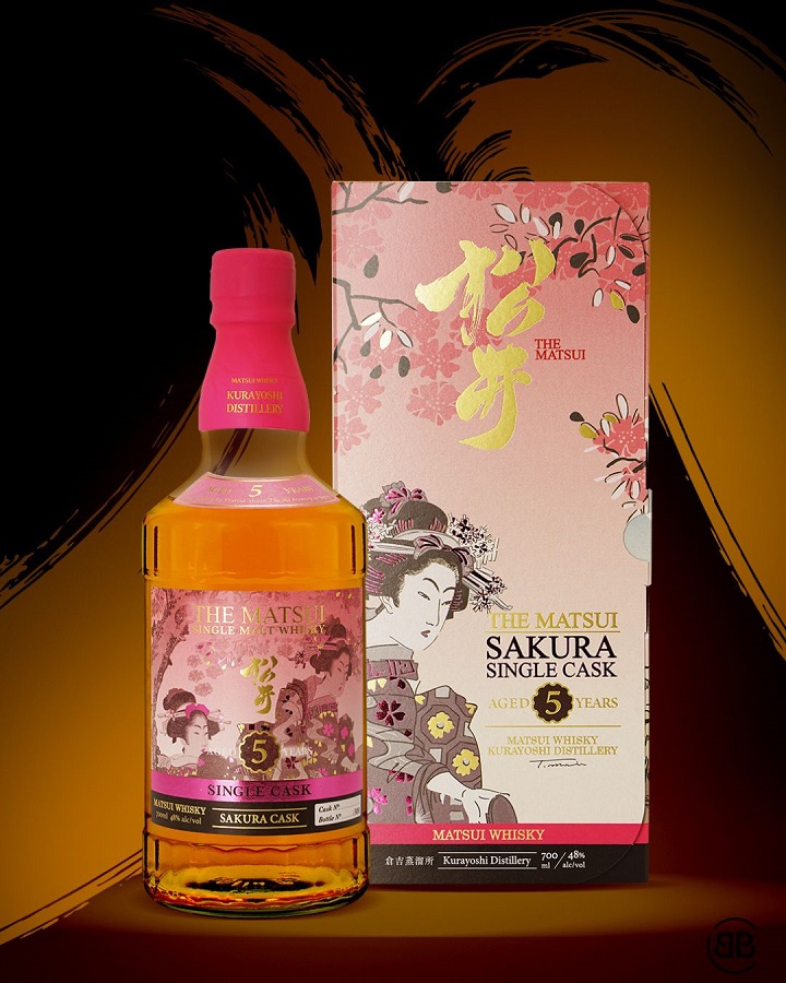 THE MATSUI Sakura Single Cask 5 Ans 48% | Édition Limitée - 6 Fûts pour l’Europe | Whisky Japonais