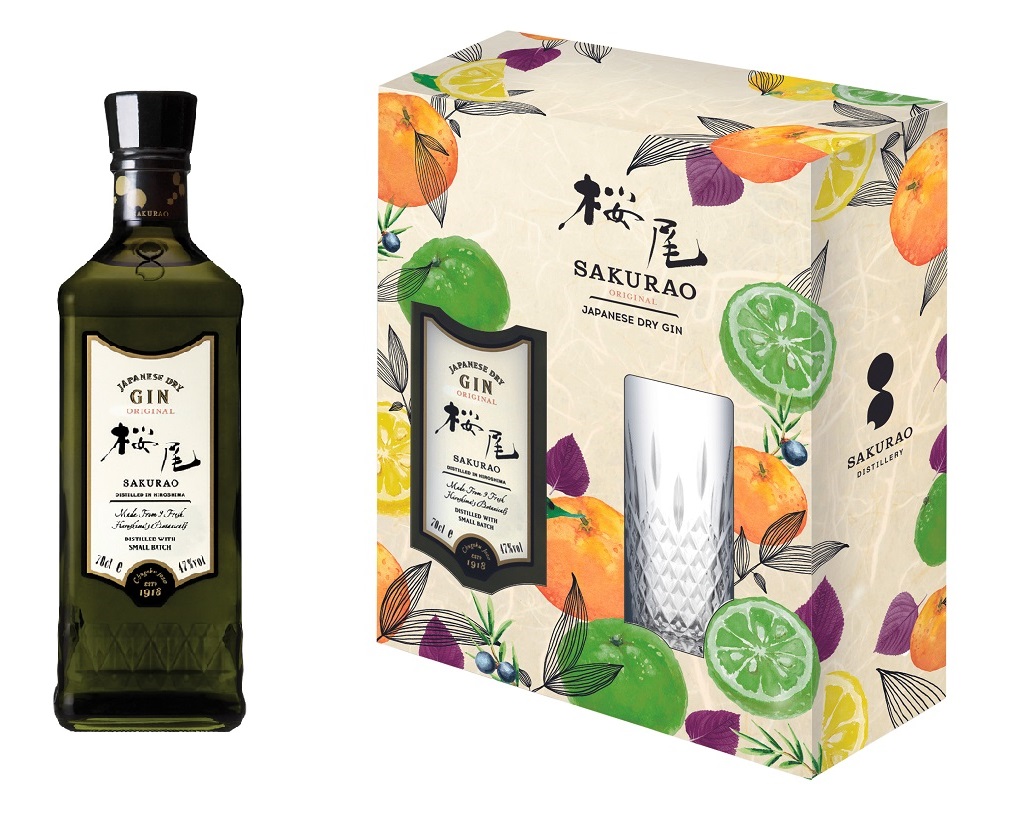 SAKURAO Gin Original | Coffret de Gin Japonais | Heritage Whisky