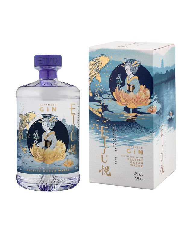 ETSU Pacific Ocean Water 45 % | Gin Japonais Artisanal