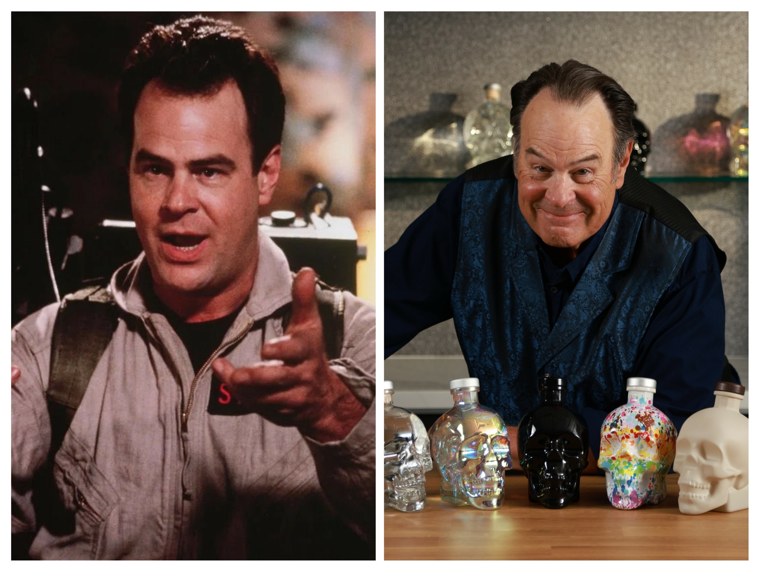 Vodka Crystal Head Aurora 40 % | Vodka Canadienne  Dan Aykroyd SOS fantomes
