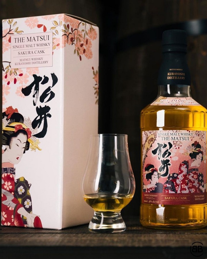 Matsui sakura cask whisky japonais single malt dégustation
