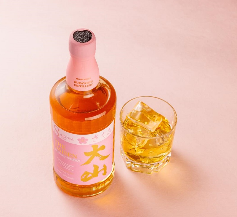 The DAISEN Sakura Cask Finish 40 % | Blended Whisky Japonais