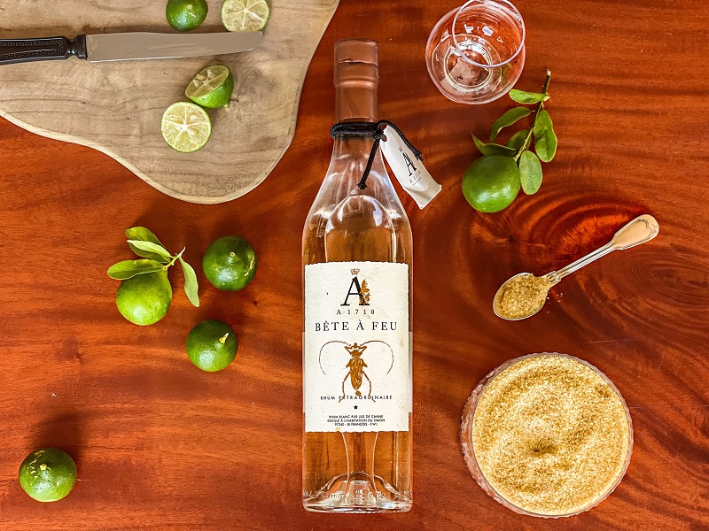 A1710 Bête à Feu 50.9% | Rhum Blanc Pur Jus de Canne | Rhum de la Martinique
