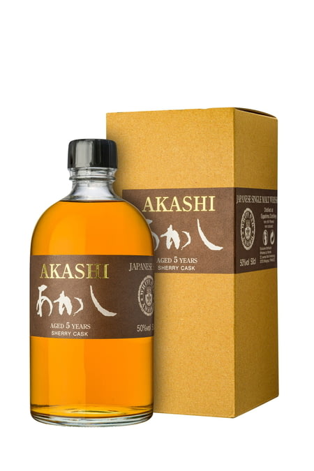 AKASHI 5 ans Sherry Cask 50 % | Édition Limitée | Whisky Japonais