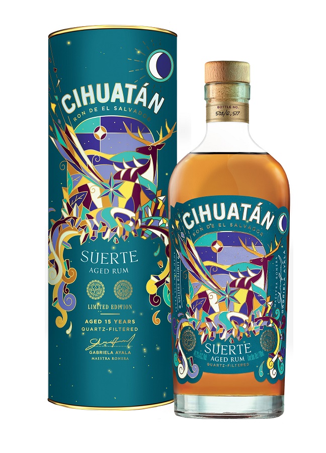 CIHUATÁN Suerte 44,2 % | Édition Limitée - Vieilli jusqu’à 17 ans | Rhum du Salvador