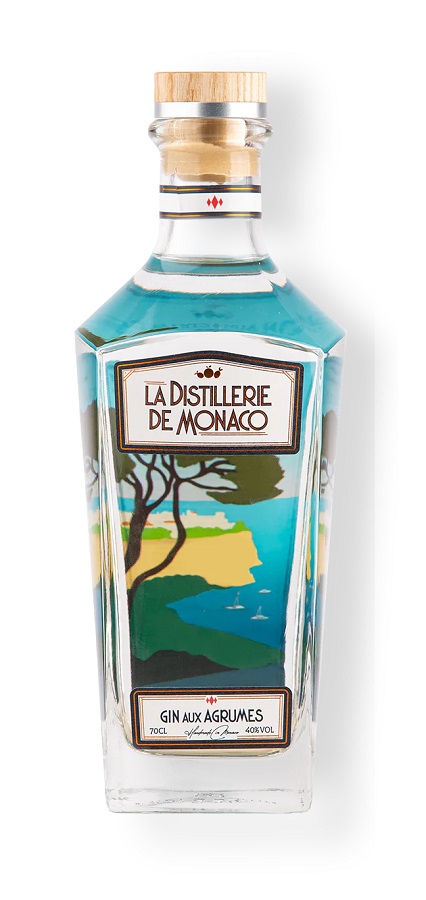 LA DISTILLERIE DE MONACO Gin aux Agrumes 40 % | Gin de Monaco