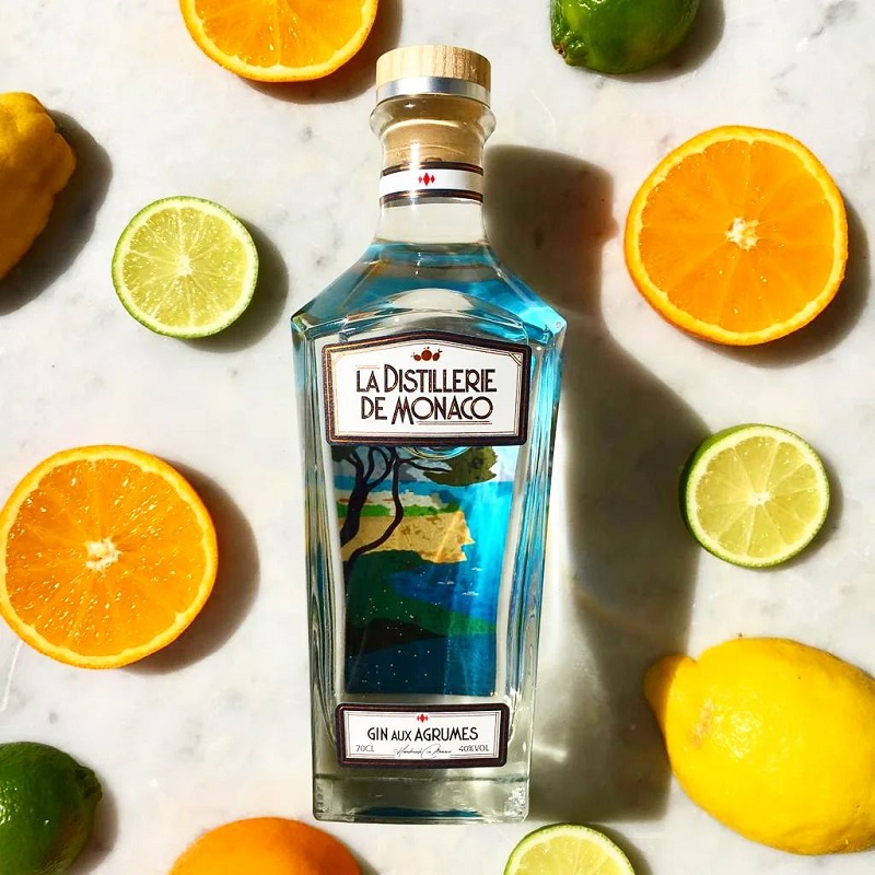 LA DISTILLERIE DE MONACO Gin aux Agrumes 40 % | Gin de Monaco