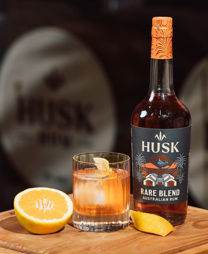 HUSK Rare Blend 40 % | Rhum Australien Vieilli en Fût de Vin
