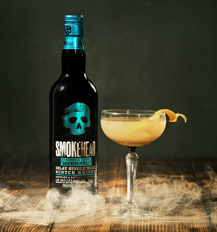 SMOKEHEAD Tequila Cask Terminado 43 % | Finition en fût de Tequila | Whisky Écossais d’Islay Tourbé