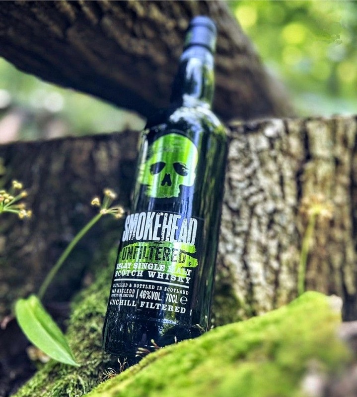 SMOKEHEAD Unfiltered 46 % | Whisky tourbé écossais non filtré à froid