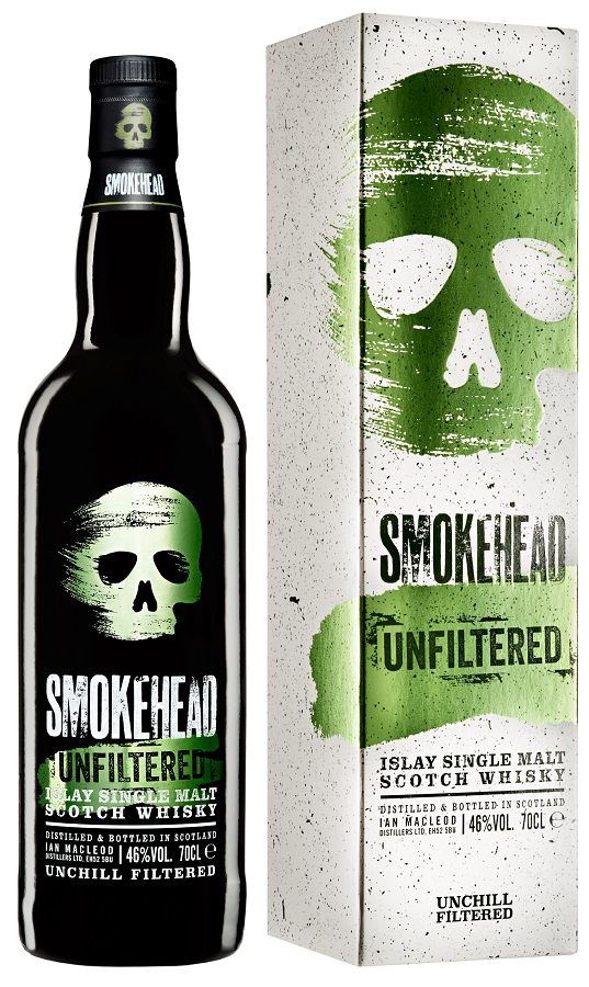SMOKEHEAD Unfiltered 46 % | Whisky tourbé écossais non filtré à froid