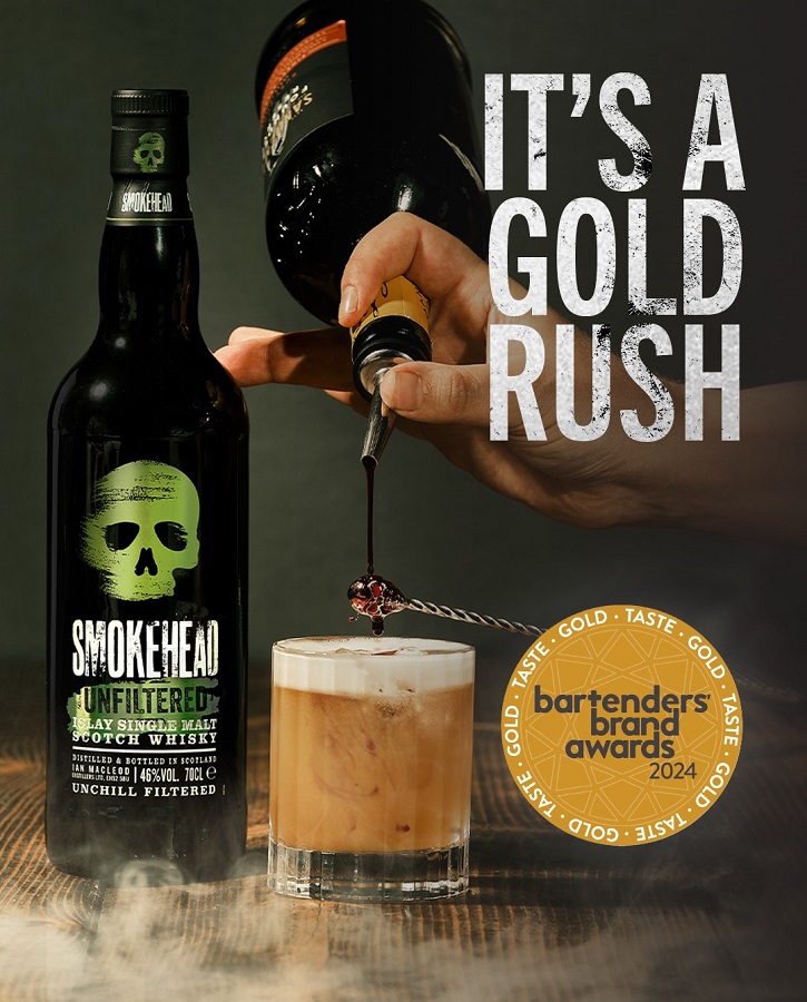 SMOKEHEAD Unfiltered 46 % | Whisky tourbé écossais non filtré à froid