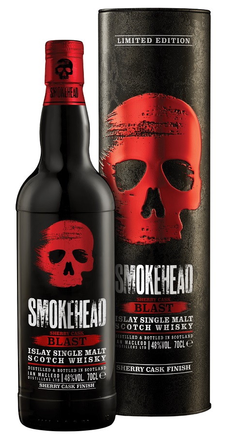 SMOKEHEAD Sherry Cask Blast 48 % | Whisky écossais tourbé affiné en fût de sherry