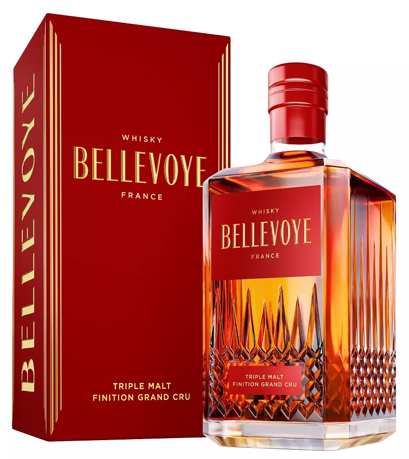 BELLEVOYE Rouge Triple Malt 40%  Whisky Français