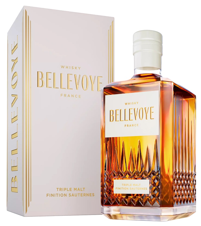 BELLEVOYE Blanc Finition Sauternes 40 %  Whisky Français